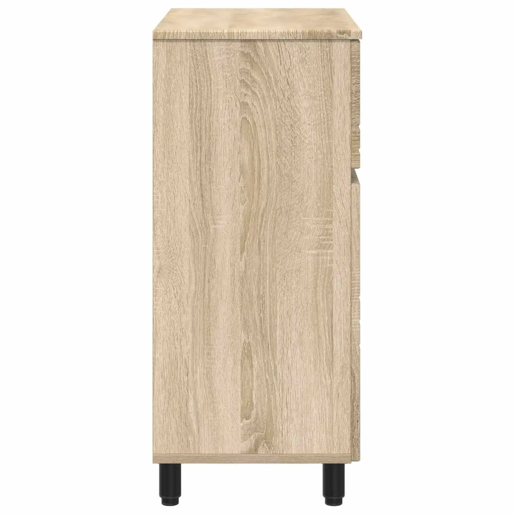 Mobiletto da bagno Rovere Sonoma 60 x 35 x 80 cm