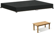 Copertura protettiva per tavolo da giardino Copertura impermeabile per tavolo da giardino Telaio per tavolo da giardino impermeabile 170 x 100 x 15 cm