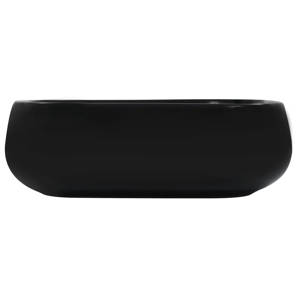 Lavandino 44,5x39,5x14,5 cm in Ceramica Nero 143906
