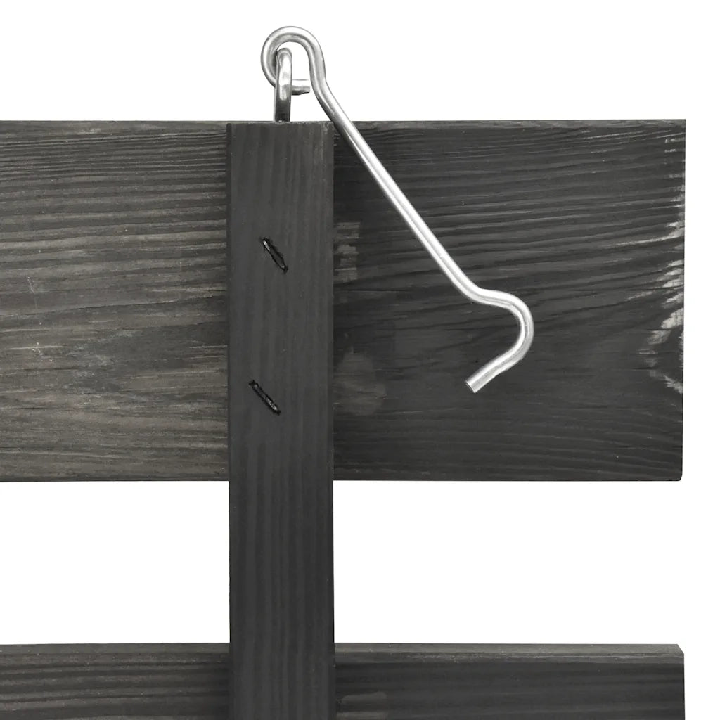 Copribidone Triplo 210x75x121 cm in Legno di Pino Verniciato 315412