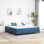 Materasso da Letto con materasso Blu 180 x 200 cm Tessuto 42008304