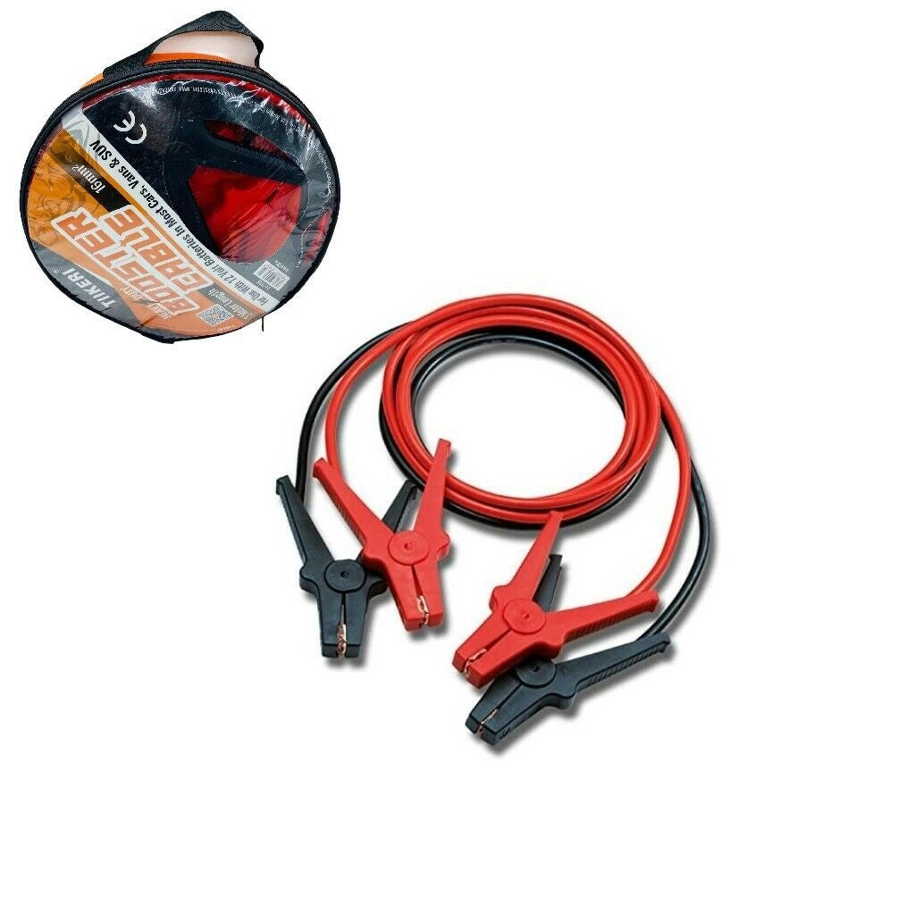 Cavi di avviamento batteria per auto moto camper da 3 Metri spessore 16mm2