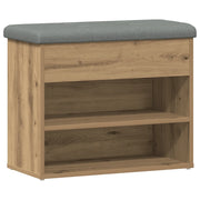 Scarpiera | Mobile per scarpe Rovere Artigianale 62x32x50 cm in Legno Multistrato
