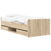 Telaio del letto con storage Rovere Sonoma 80 x 200 cm 3429510