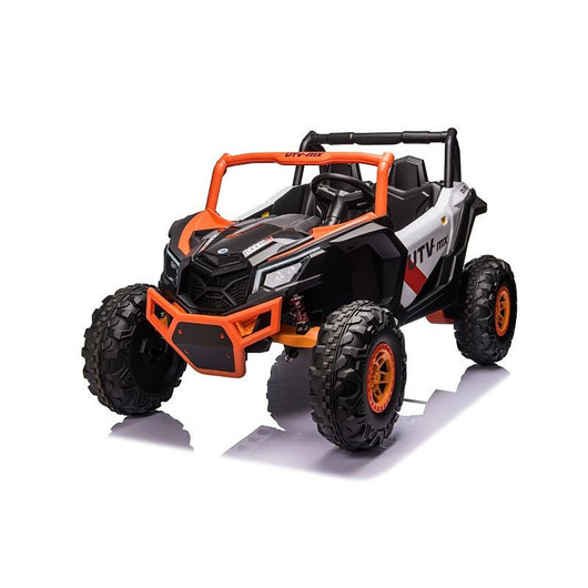 Auto Elettrica per Bambini Mud-Raider UTV MX 24V con Telecomando Arancione