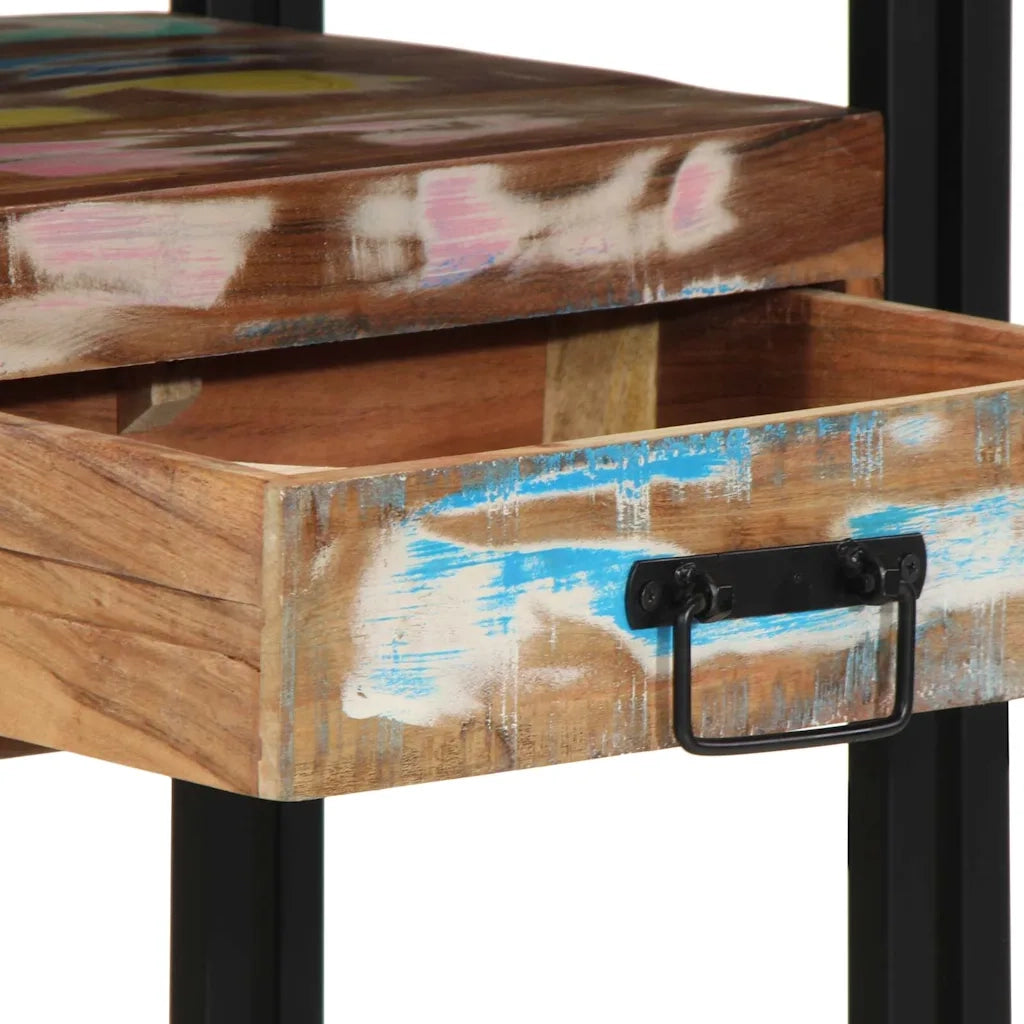 Tavolo consolle 90 x 33 x 75 cm Legno Recuperato Massello 4102744