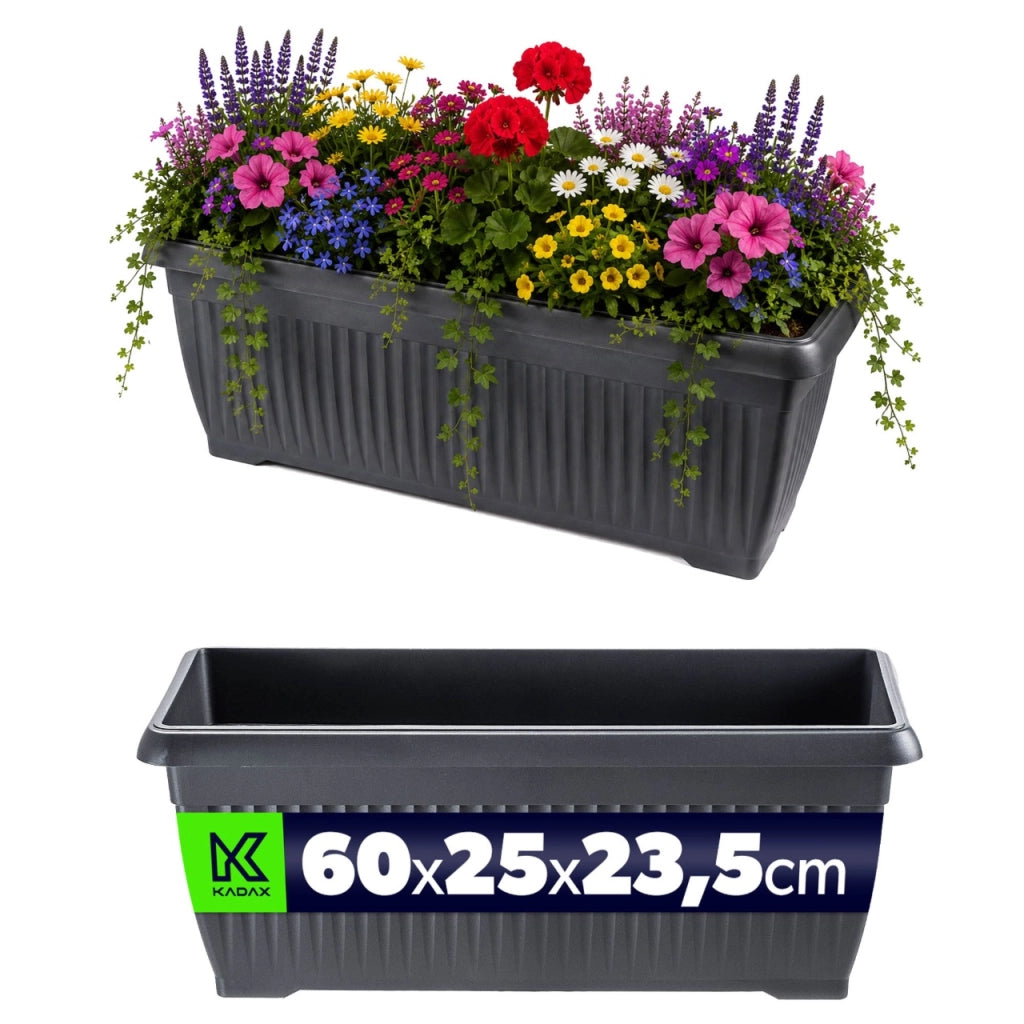 KADAX Doniczka DTT600-S433 Terra antracytowy <10><
