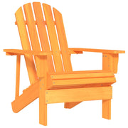 Sedia da Giardino Adirondack Legno Massello di Abete Arancione cod mxl 18456