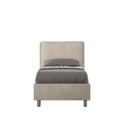 Letto Singolo 80x210 cm Senza Rete Antea Sabbia
