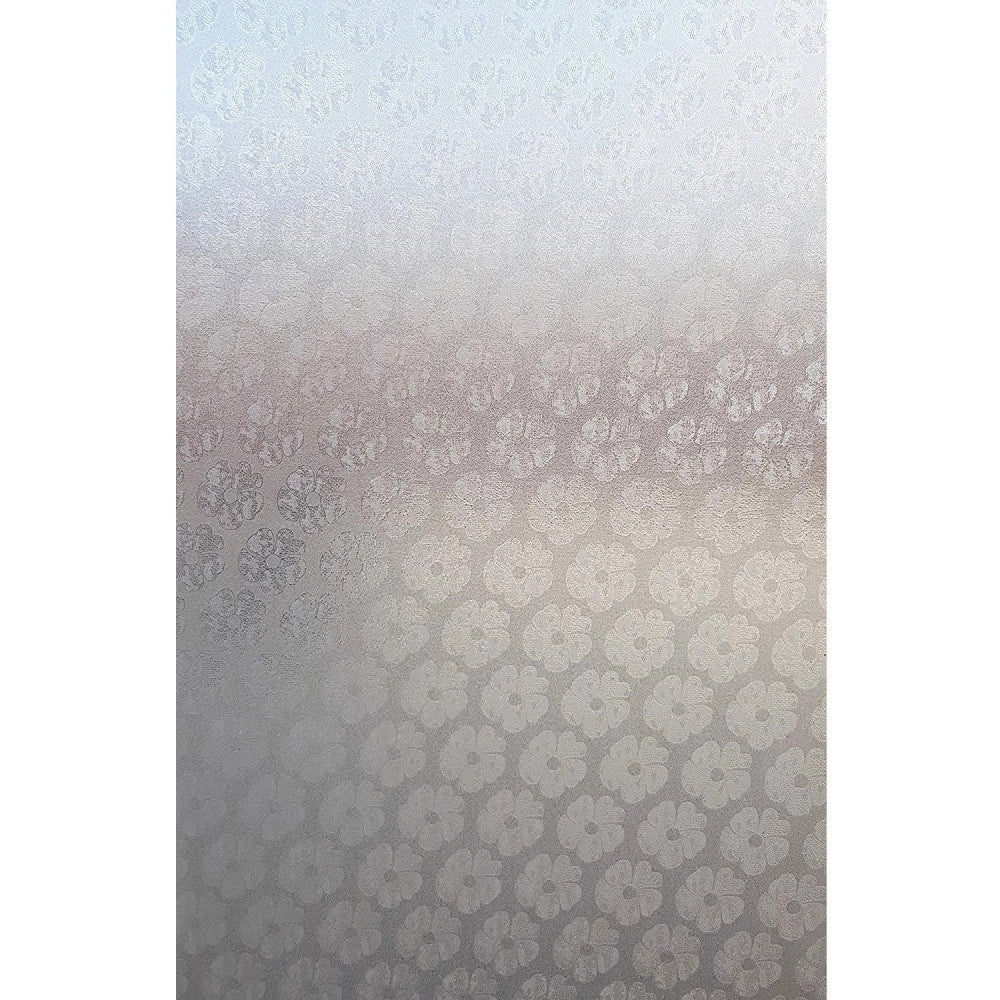 Trade Shop - Pellicola Adesiva Decorativa 3d Fiori  10107 Pvc Vetro Finestra Finestre -