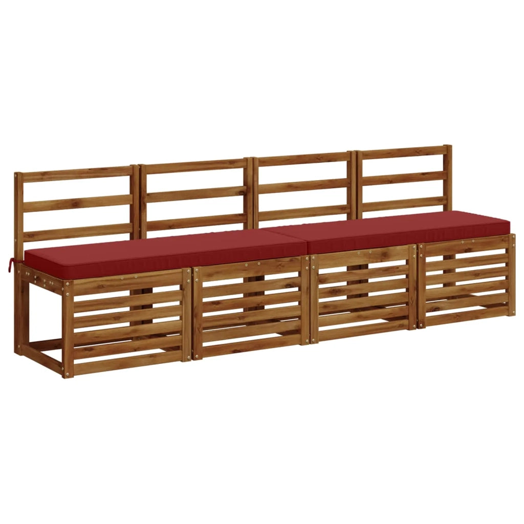 Cuscini per Panchina a 2 Pezzi VUGHT 2 pz 100% Poliestere 951225