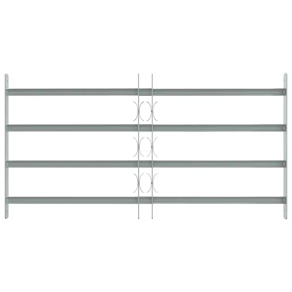 Grate per Finestre Regolabili 4 Barre Trasversali 700-1050 mm cod mxl 76398