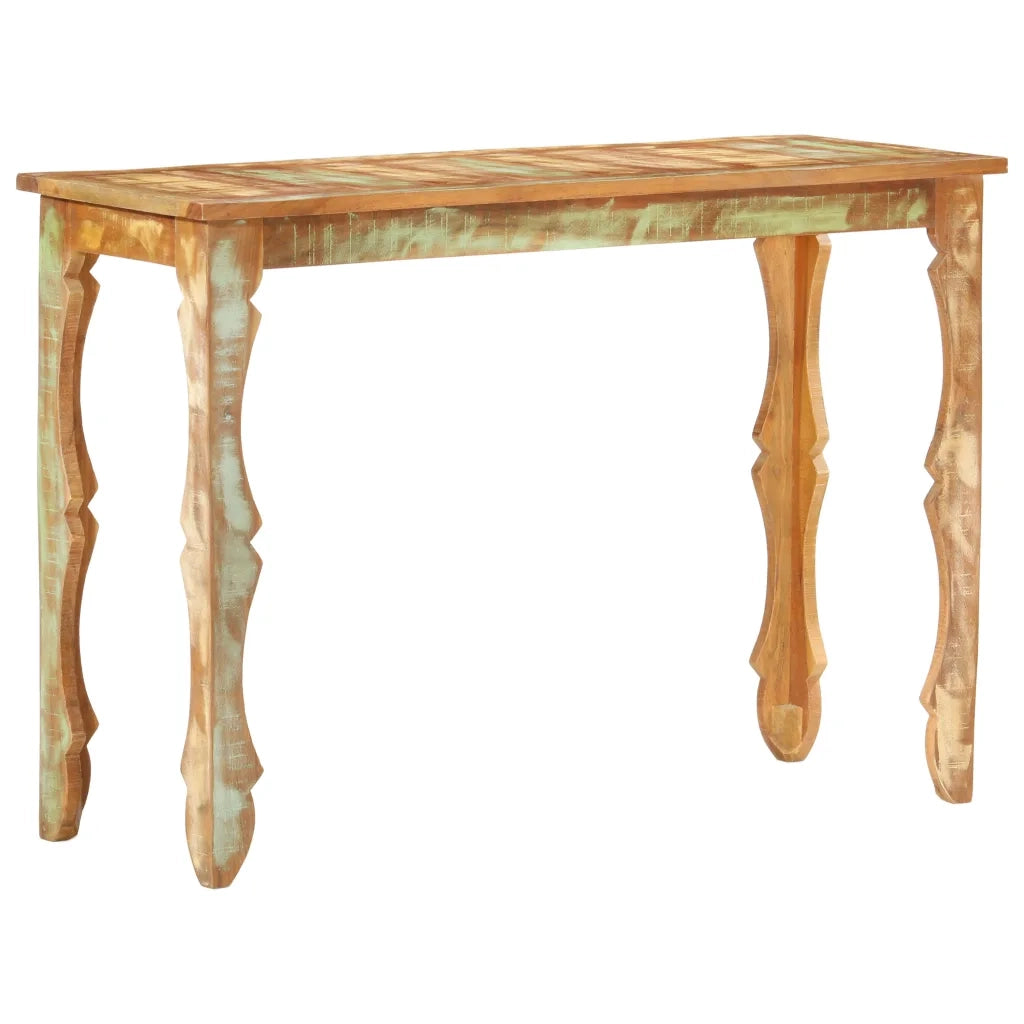 Tavolo Consolle 110x40x76 cm in Legno Massello di Recupero 286492