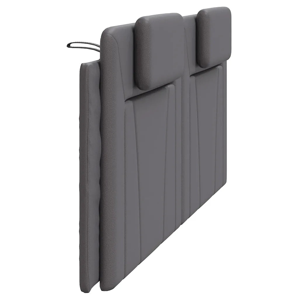 Cuscino Testiera Viana Grigio 200 cm in Similpelle CFW9110380