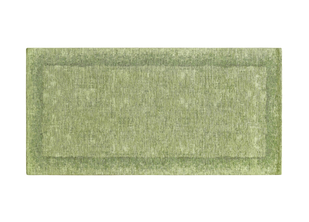 Tappeto Passatoia Cucina Corsia Retro Antiscivolo Disegno Dublino By Suardi - 55x240 - Verde