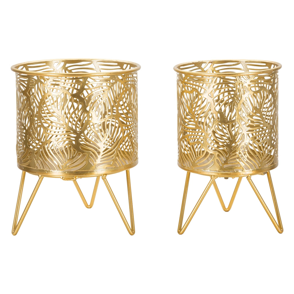 Aitut, Vaso set 2 Vasi, Portavasi Rimovibili, oro