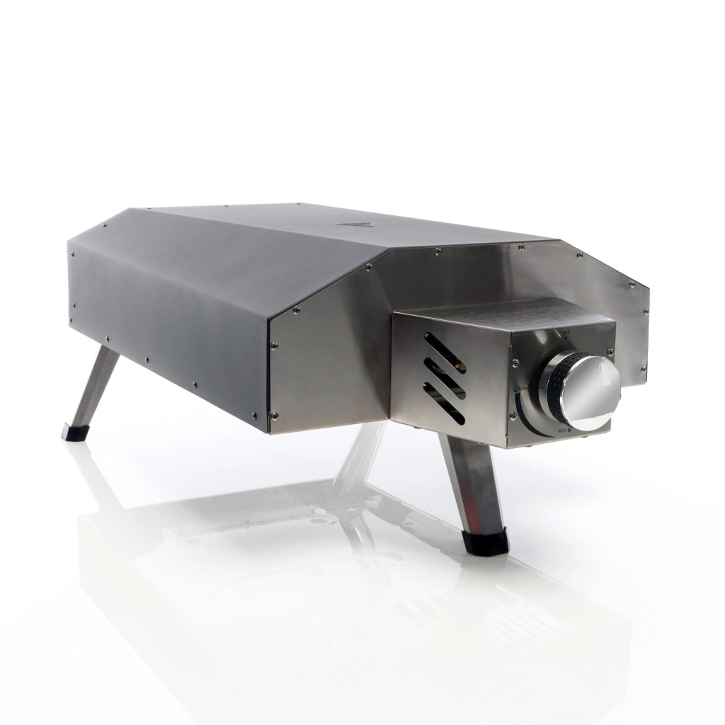 Toboli Forno a gas per pizza con pietra 330x330mm Portatile Per giardino e campeggio Fornetto da esterno