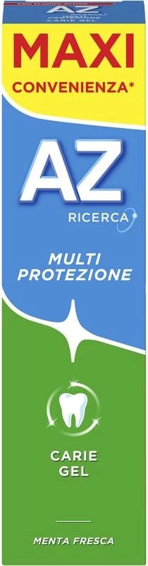 AZ DENTIFRICIO IN FORMATO DA 75+10ML PROTEZIONE CARIE IN GEL GEL