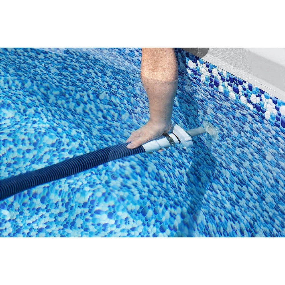 Trade Shop - Tubo Da 9 Mt Diametro 38 Mm Compatibile Con La Maggior Parte Delle Piscine 58703 -