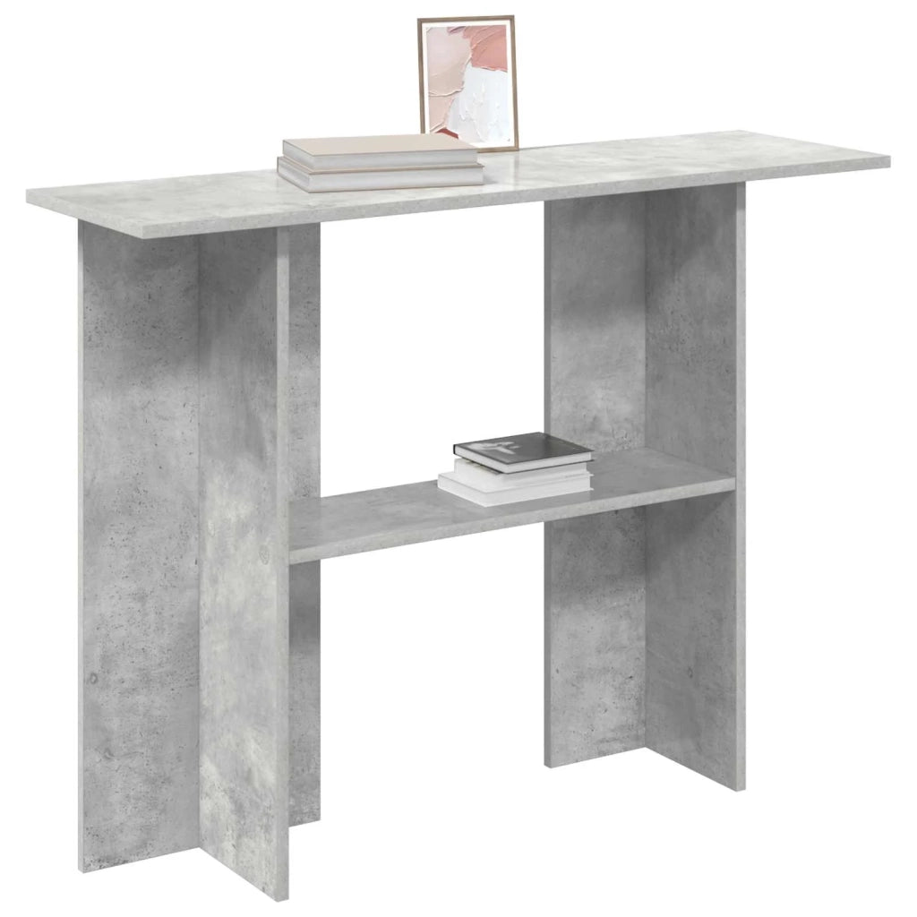 Tavolo consolle Grigio Cemento 100 x 30 x 75 cm