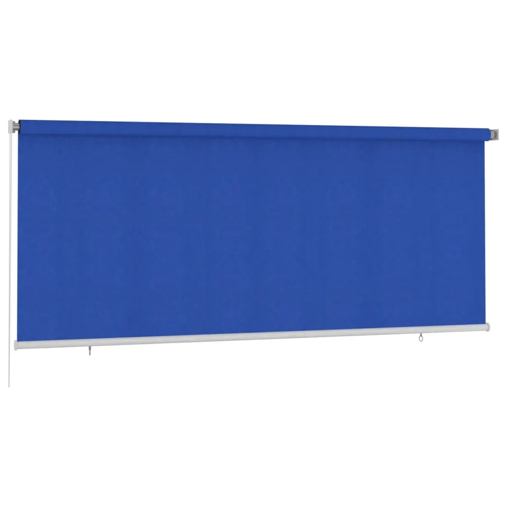 Tenda a Rullo per Esterni 350x140 cm Blu HDPE 312846