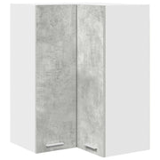 Armadio pensile | Mobile da Cucina Grigio Cemento e Bianco 57 x 57 x 80 cm