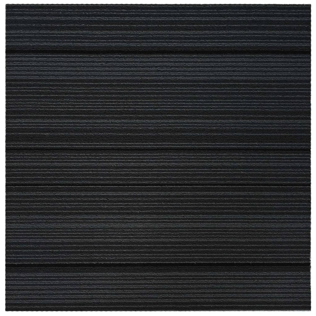 Piastrella per Tappeto Rigato Grigio Chiaro 50 x 50 cm 4 pcs 42032462