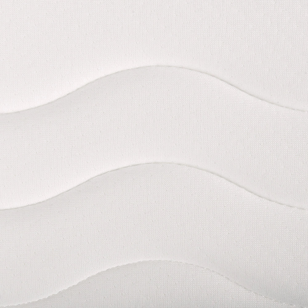 Materasso in Memory Foam bianco con tessuto grigio EU misura singola 90 x 200 cm Medio