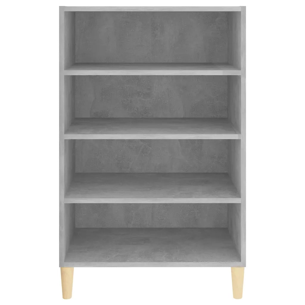 Credenza Grigio Cemento 57x35x90 cm in Truciolato cod mxl 19527