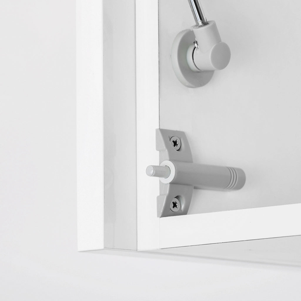 Emuca Pistone per porta a battente Minidamp 2, Chiusura soft, Acciaio, Grigio, 10 u.