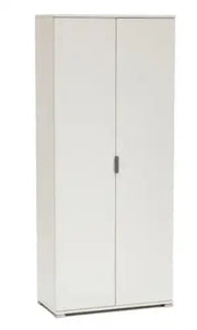 Armadio 2 ante bianco già montato L75 H174 P38