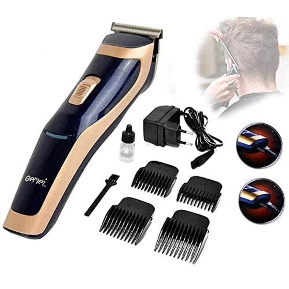 Trade Shop - Tagliacapelli Rasoio Elettrico Ricaricabile Senza Fili Professionale Gm-6005 -