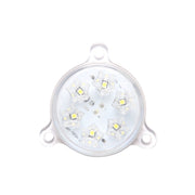 Lampada LED rotonda universale 12/24V bianca, Breckner Germany