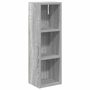 Armadio da Bagno | Mobile da Bagno a muro Sonoma grigia 20 x 16 x 62,5 cm