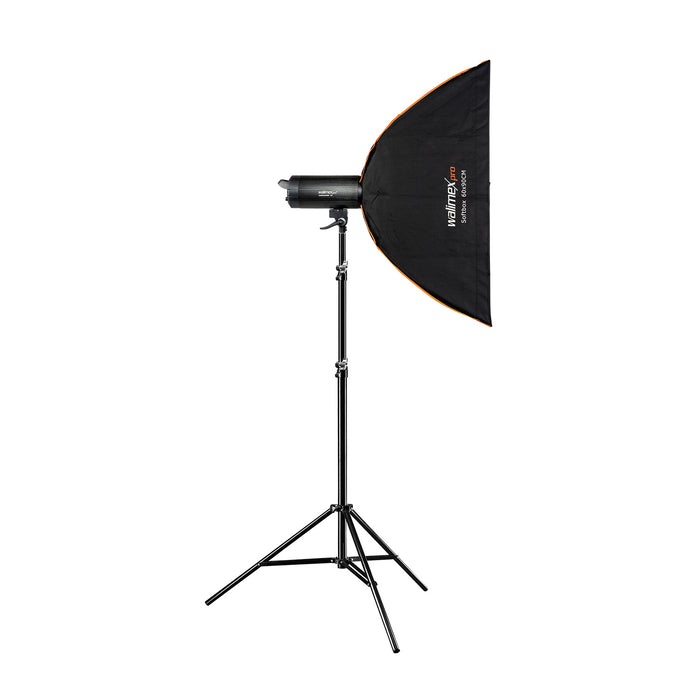 Campaigner 400 HS Set Single flash fotografico da studio, luce LED da 400 W per foto e video, con softbox stativo luci e accessori