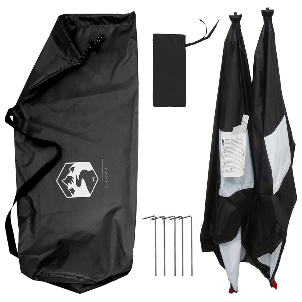 Tenda da Caccia con tetto Bianco Blackout 145 x 145 x 150 cm 42028727