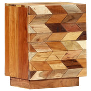 Comodino 40x30x50 cm in Legno Massello di Recupero cod mxl 30653