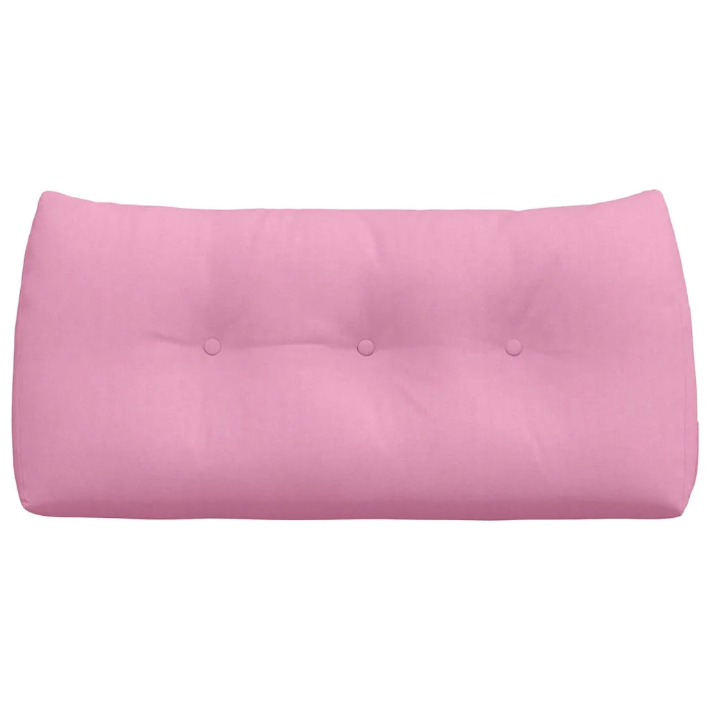 Cuscino per Schiena Rosa 100 x 24 x 50 cm Tessuto 42014456