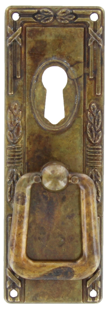 BL MANIGLIA 12060 33X97 MM P.P. OTTONE ANTICATO- 6,0 blister
