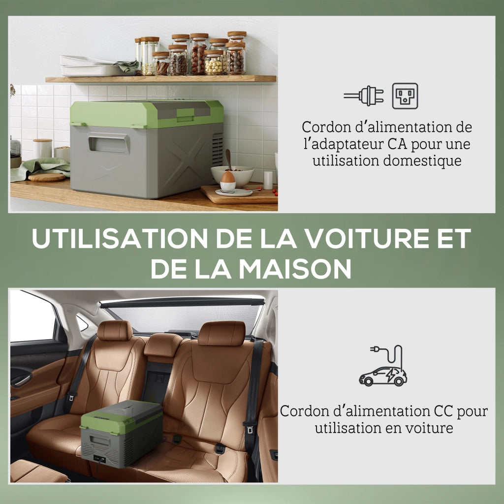 Frigorifero portatile 16,3L ¨C zephmum ¨C 12/24V grigio
