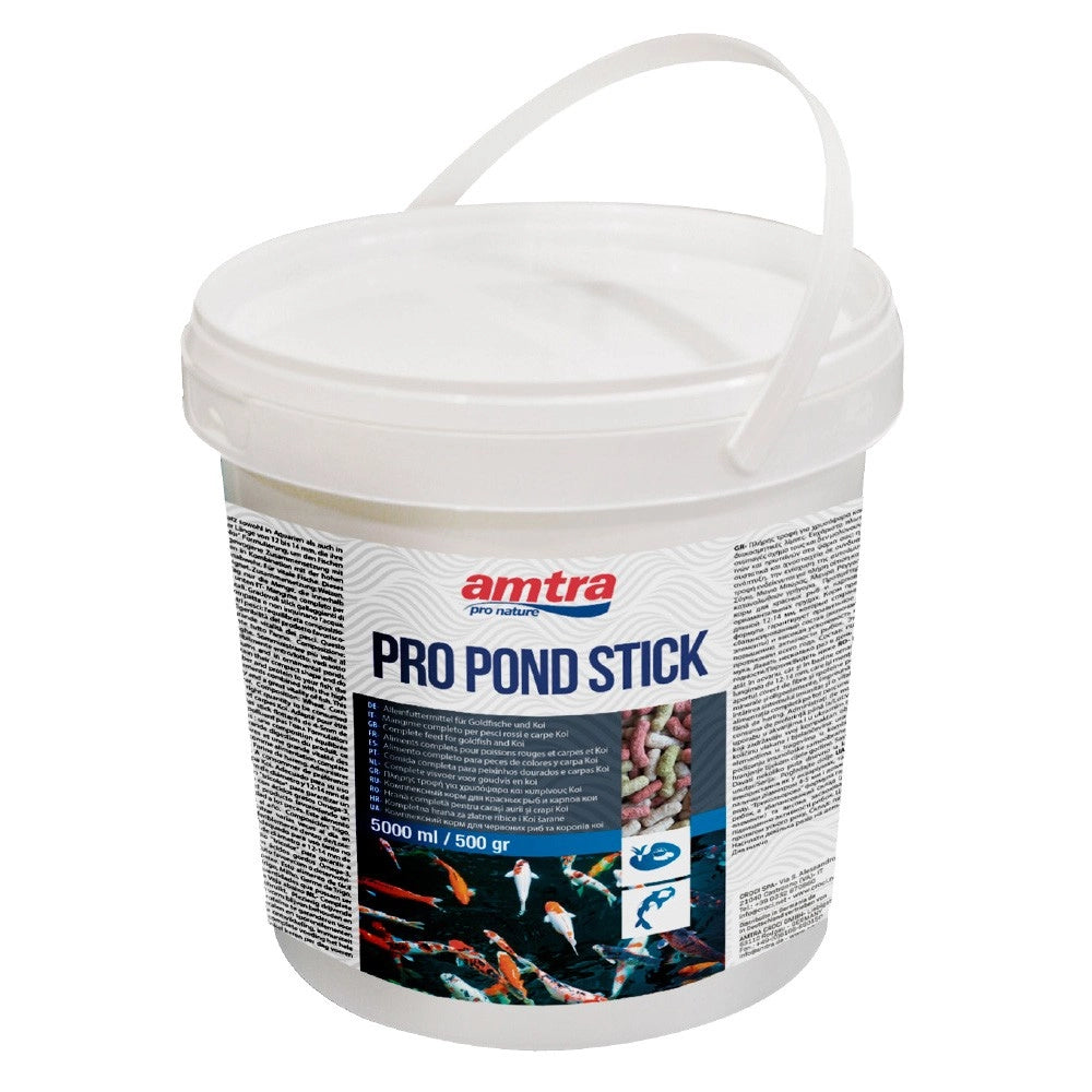 Amtra ProPond Stick - mangime in stick galleggianti per pesci da laghetto Formato: 5 L