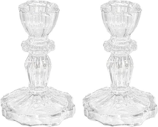 Decorazione di vetro per candele per Natale, matrimonio e compleanni - Decorazione decorativa