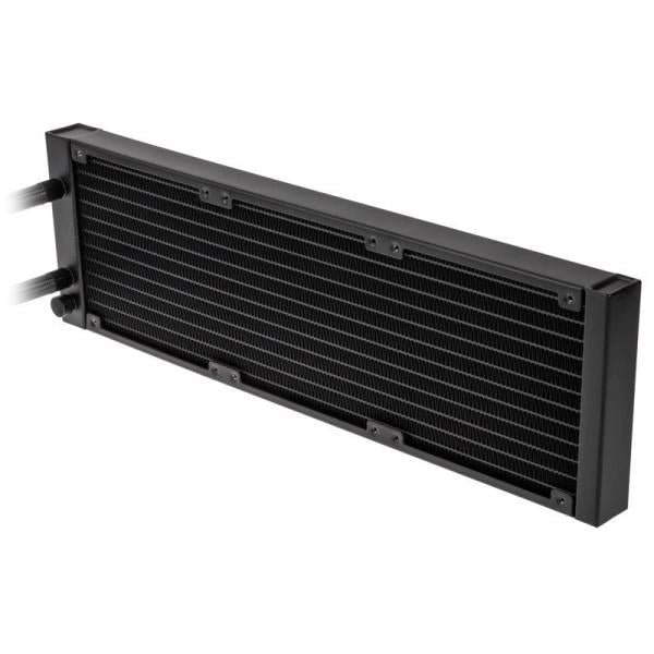 Kolink Umbra Void 360 ARGB e' un dissipatore a liquido con un radiatore da 360mm.