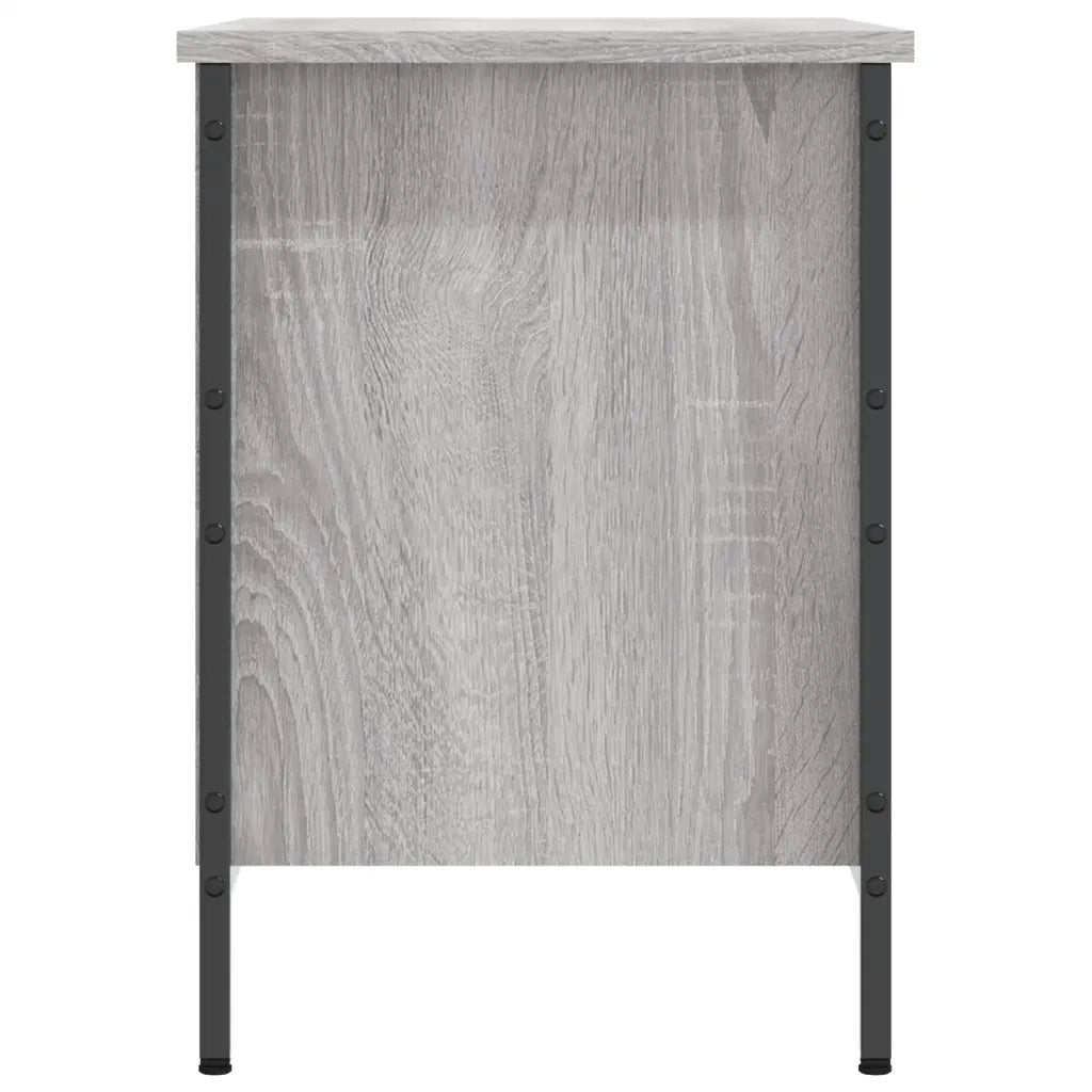 Scarpiera-Scaffale per scarpe Grigio Sonoma 69x35x50 cm in Legno Multistrato