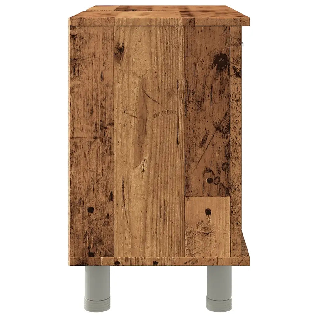 vidaXL Mobile da Bagno Legno Antico 60x32x53,5 cm in Legno Multistrato