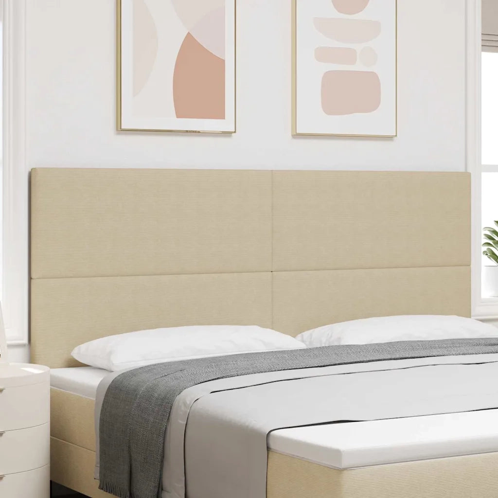 Testiera LED con testiera Grigio Verde 200 cm Tessuto in Cords 3338341