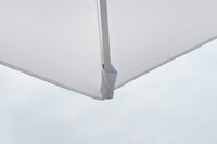 Ombrellone da Giardino 3x3 m Palo Ø60 mm Telo in Polietilene Bianco