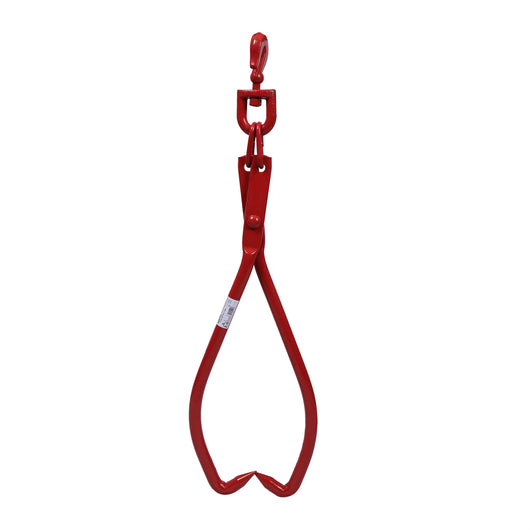 Pinza forestale per legna e tronchi fino a 810 mm 700 kg di forza di trazione 2 artigli