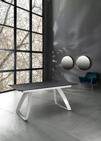 Tavolo Allungabile 170/270x90x76 cm in HPL Barret  Nero