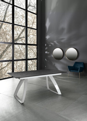 Tavolo Allungabile 170/270x90x76 cm in HPL Barret  Nero